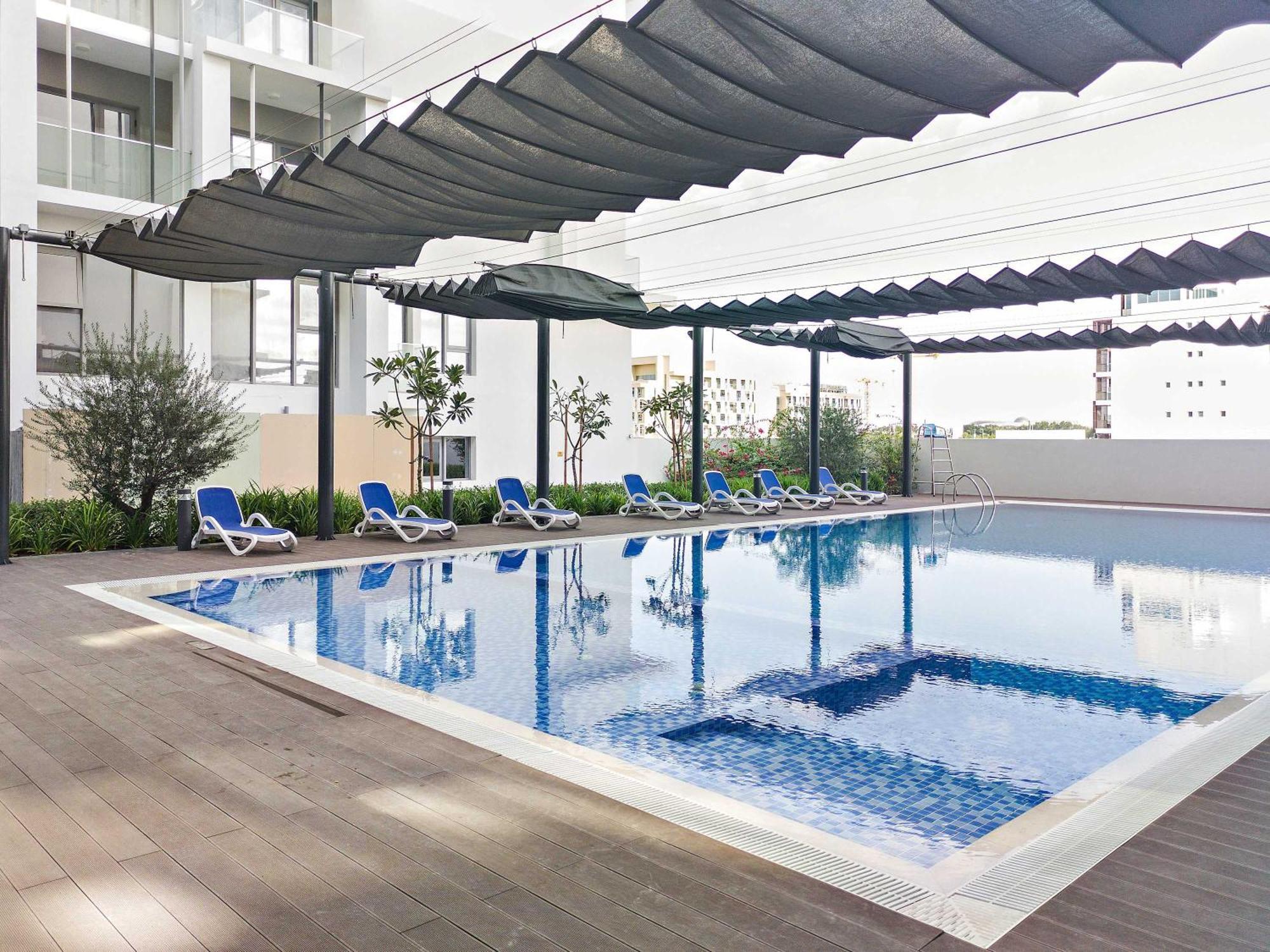 Silkhaus Chic Studio Near Masdar City Park Abu Dabi Dış mekan fotoğraf